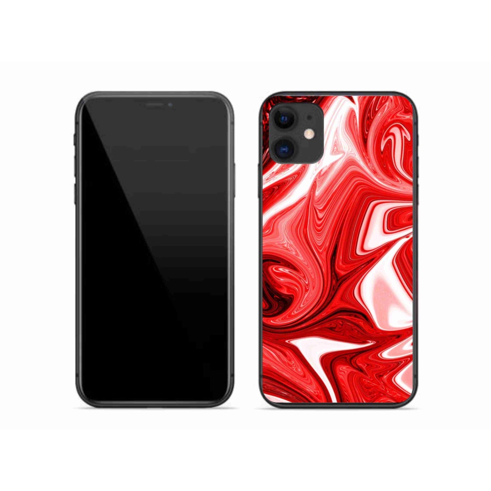 Gelový kryt mmCase na iPhone 11 - abstraktní motiv 43