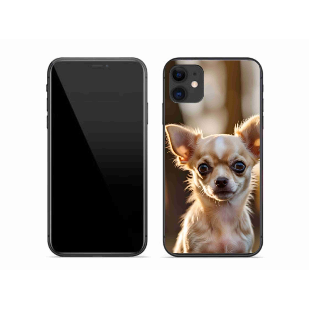 Gelový kryt mmCase na iPhone 11 - čivava 6