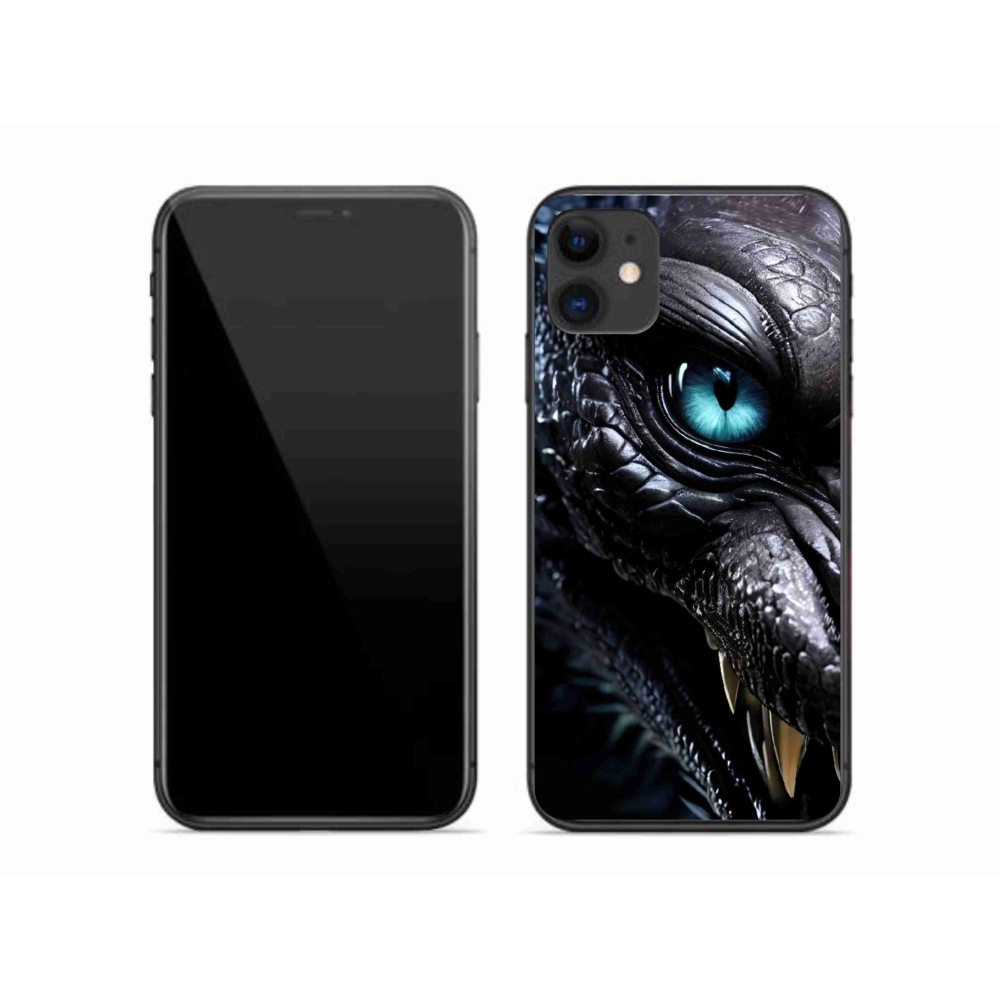 Gelový kryt mmCase na iPhone 11 - dračí pohled