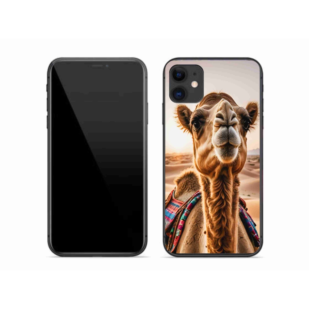 Gelový kryt mmCase na iPhone 11 - velbloud