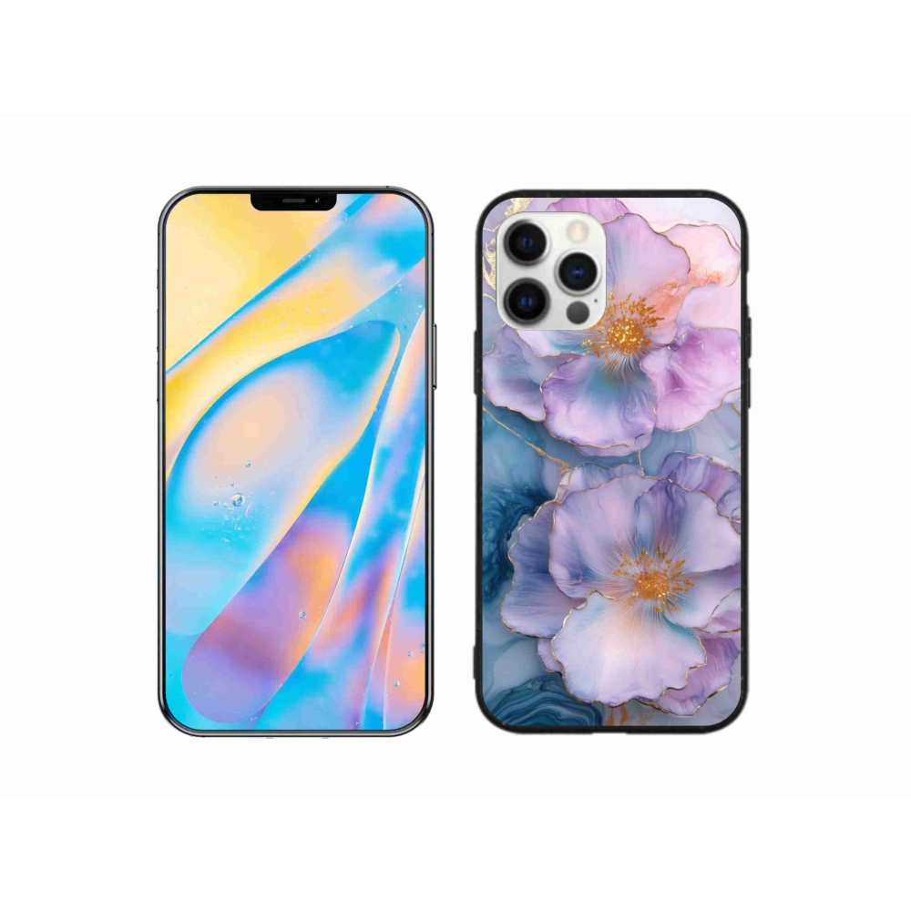 Gelový kryt mmCase na iPhone 12 - abstraktní motiv 51