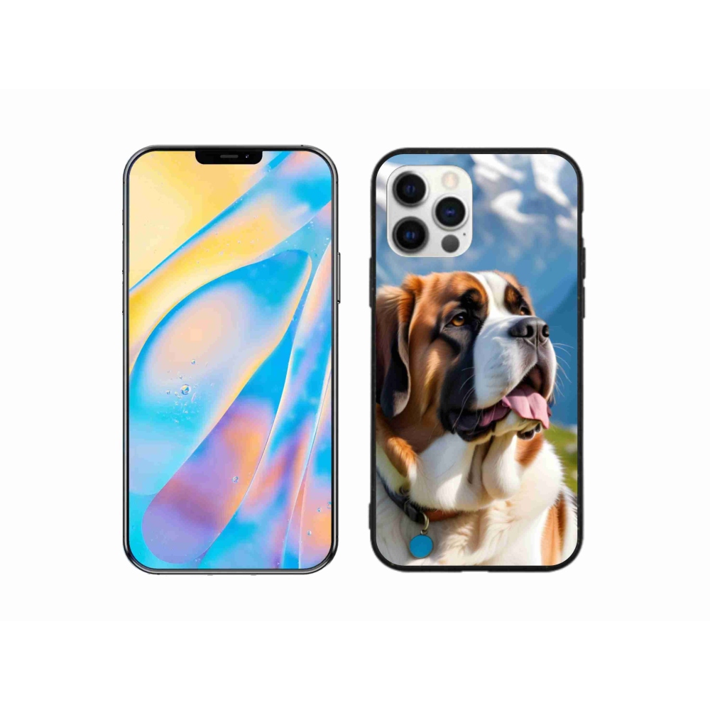 Gelový kryt mmCase na iPhone 12 - bernardýn