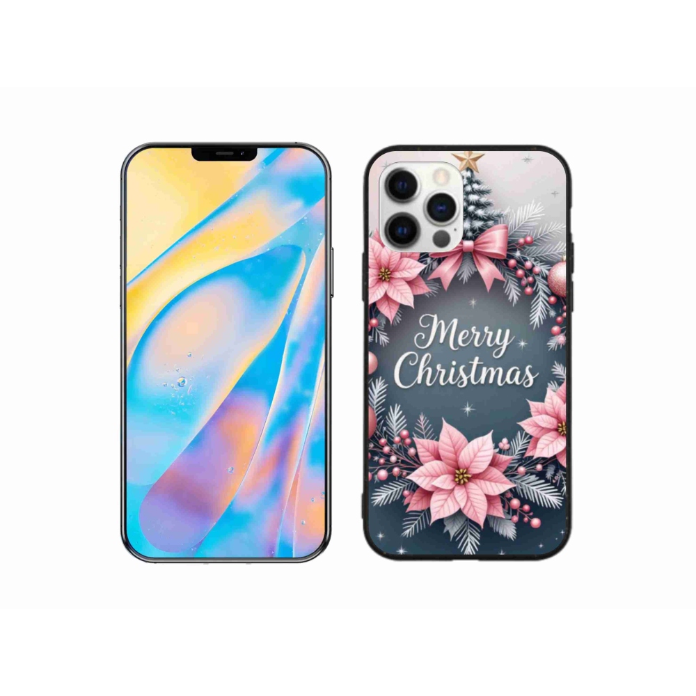 Gelový kryt mmCase na iPhone 12 - merry christmas