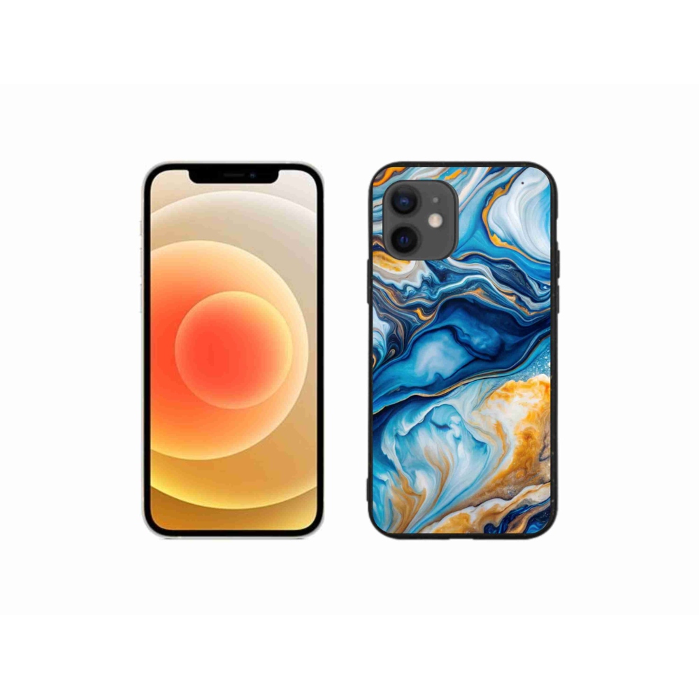 Gelový kryt mmCase na iPhone 12 Mini - abstraktní motiv 34
