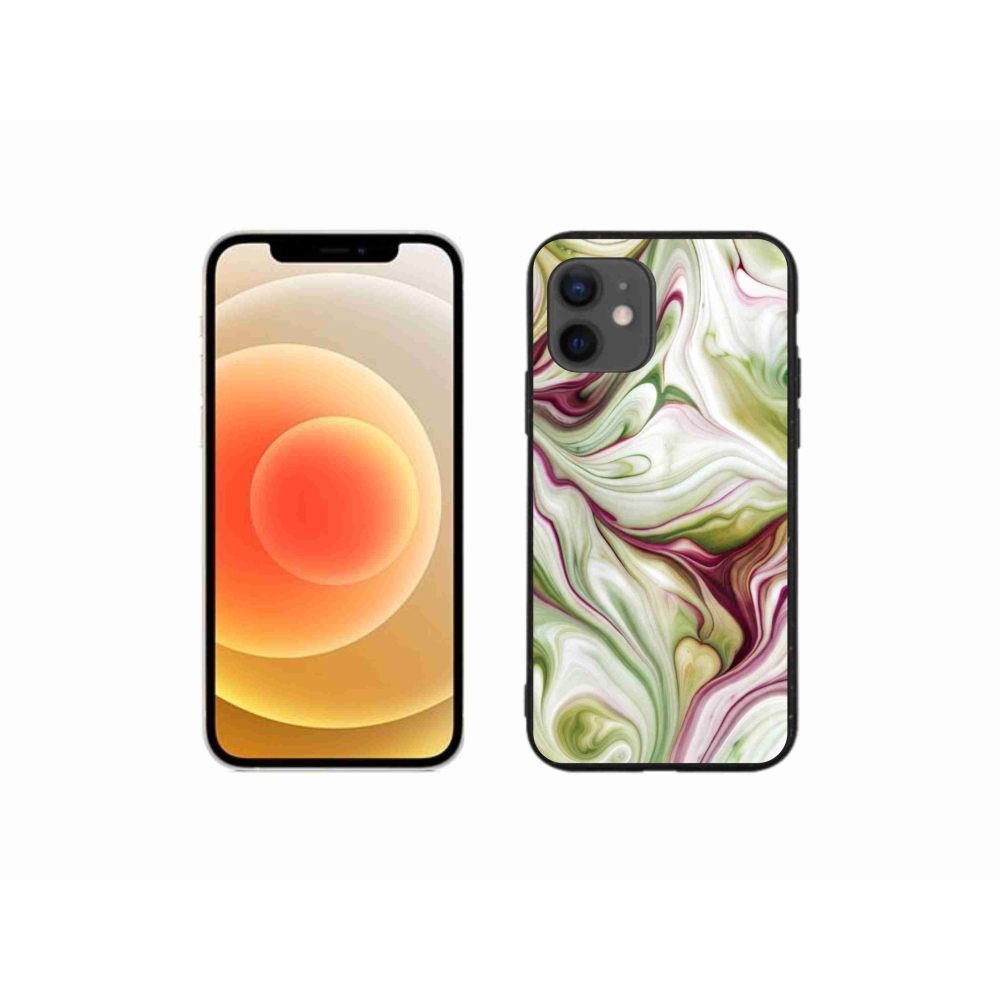 Gelový kryt mmCase na iPhone 12 Mini - abstraktní motiv 36