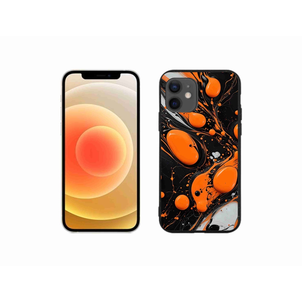 Gelový kryt mmCase na iPhone 12 Mini - abstraktní motiv 41