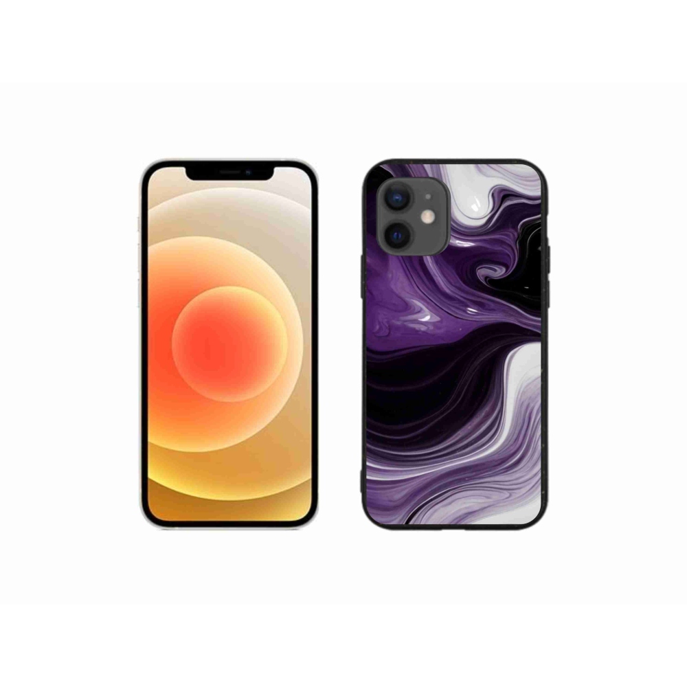 Gelový kryt mmCase na iPhone 12 Mini - abstraktní motiv 46