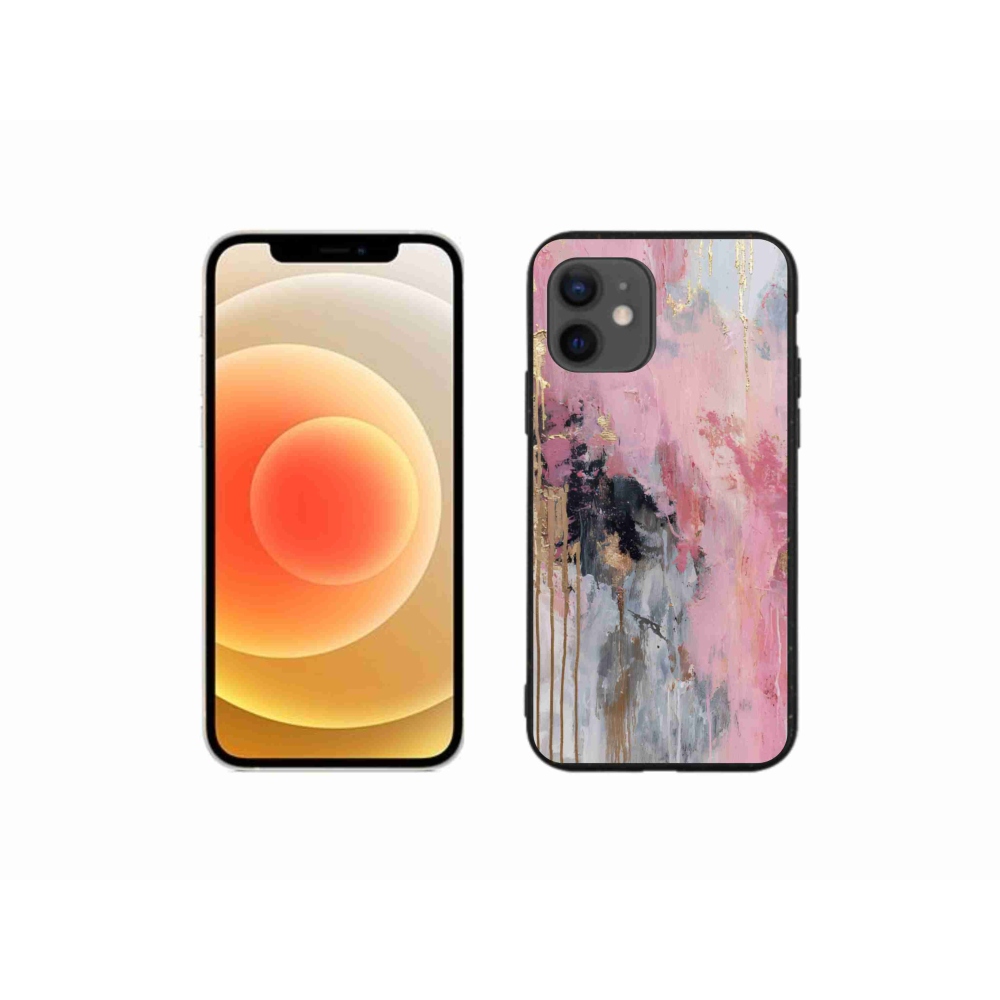 Gelový kryt mmCase na iPhone 12 Mini - abstraktní motiv 49