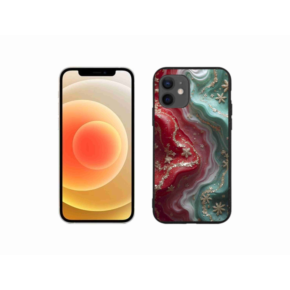 Gelový kryt mmCase na iPhone 12 Mini - abstraktní motiv 54