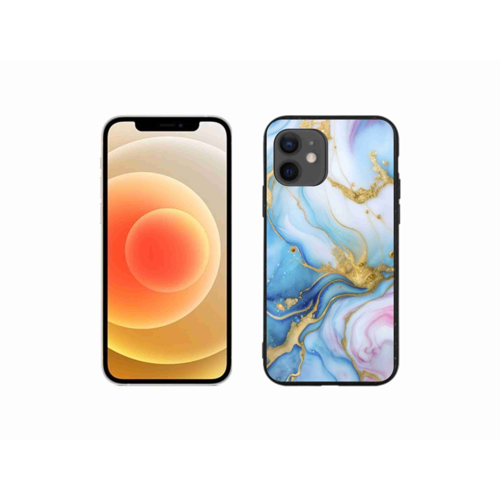 Gelový kryt mmCase na iPhone 12 Mini - abstraktní motiv 61