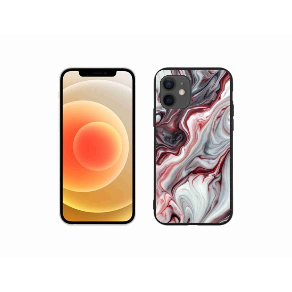 Gelový kryt mmCase na iPhone 12 Mini - abstraktní motiv 64