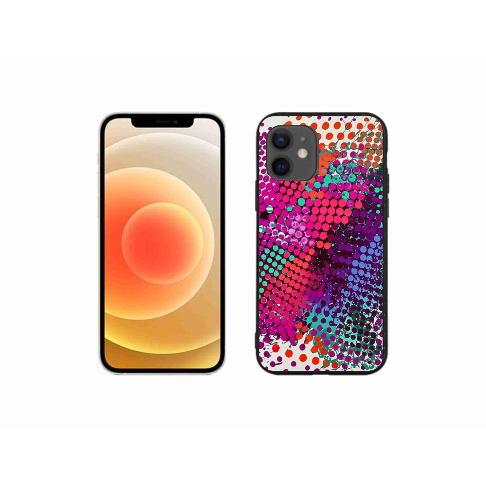Gelový kryt mmCase na iPhone 12 Mini - abstraktní motiv 65