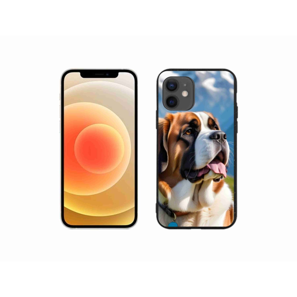 Gelový kryt mmCase na iPhone 12 Mini - bernardýn