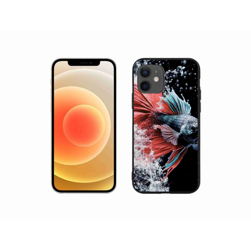 Gelový kryt mmCase na iPhone 12 Mini - bojovnice pestrá