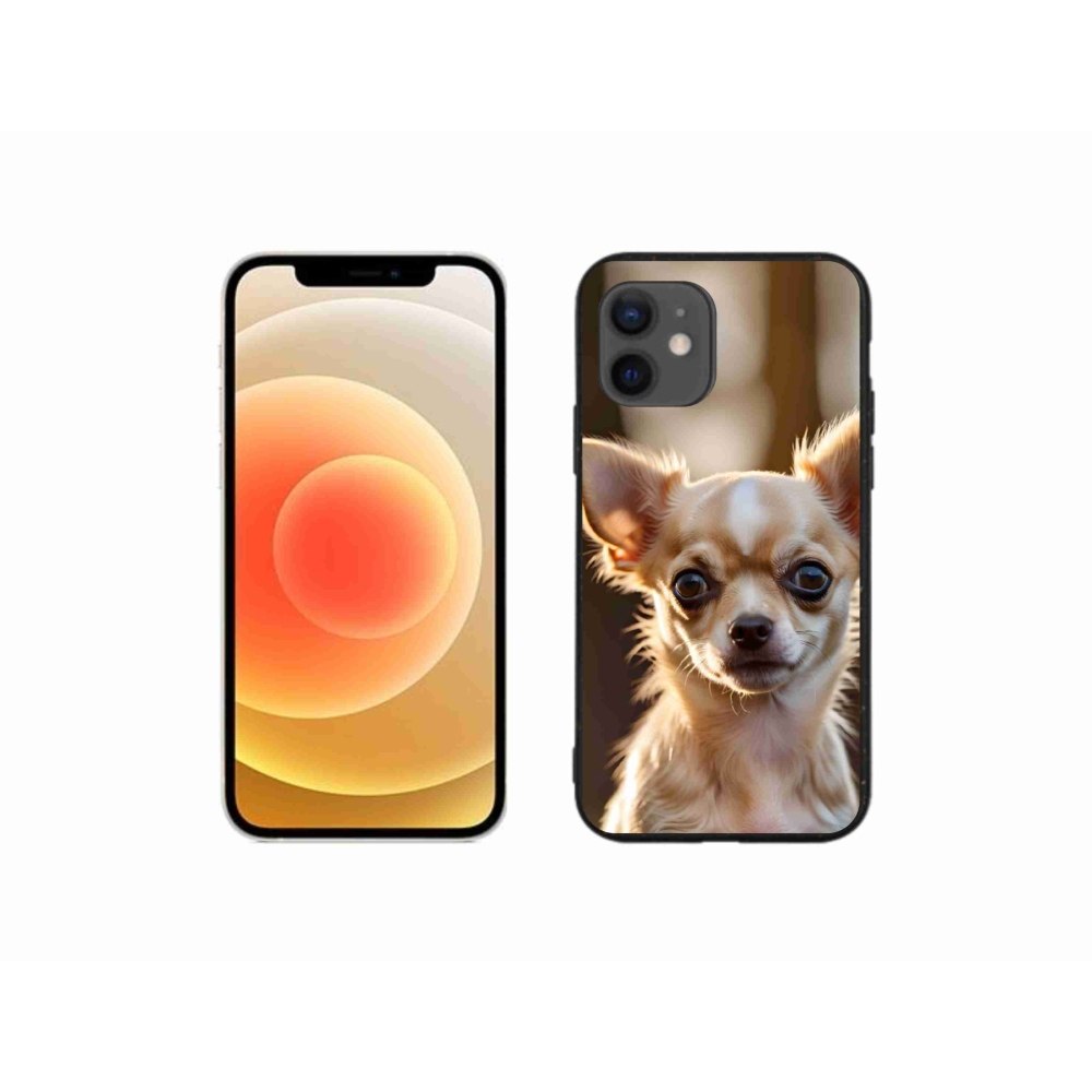 Gelový kryt mmCase na iPhone 12 Mini - čivava 6