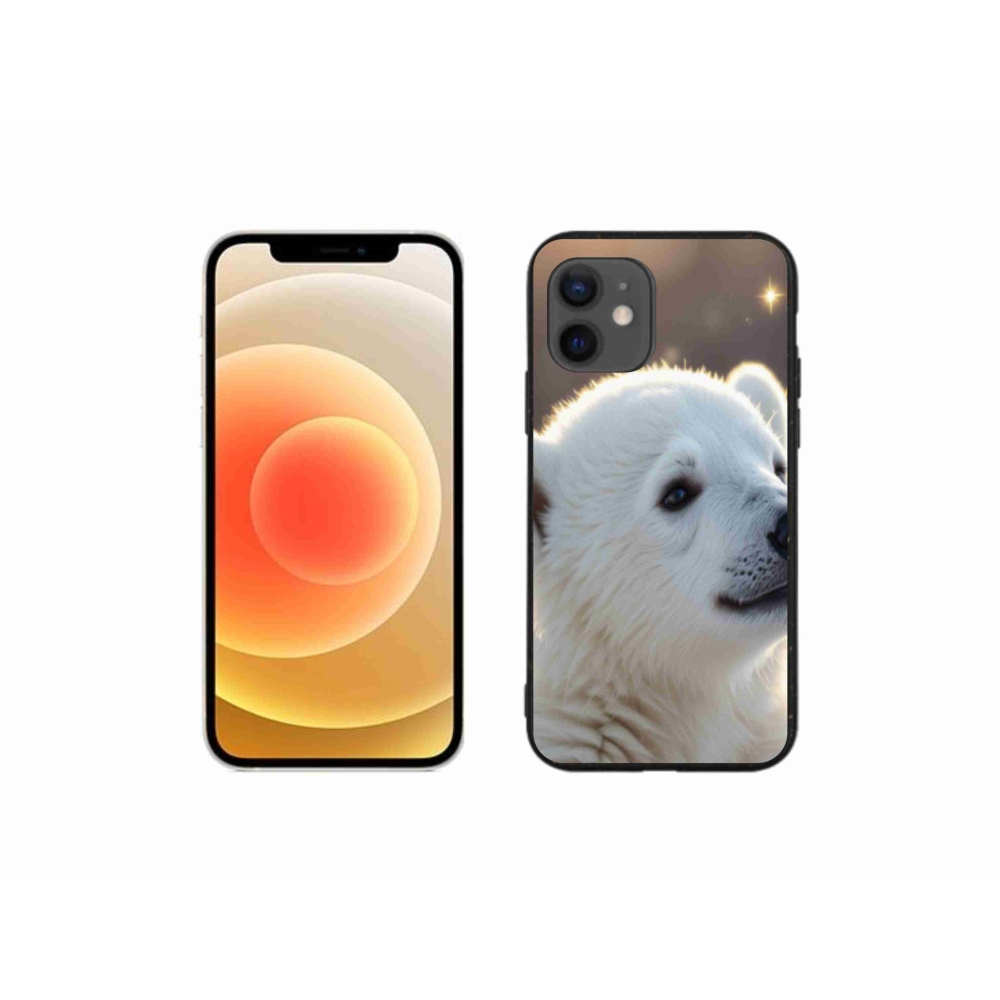 Gelový kryt mmCase na iPhone 12 Mini - lední medvěd
