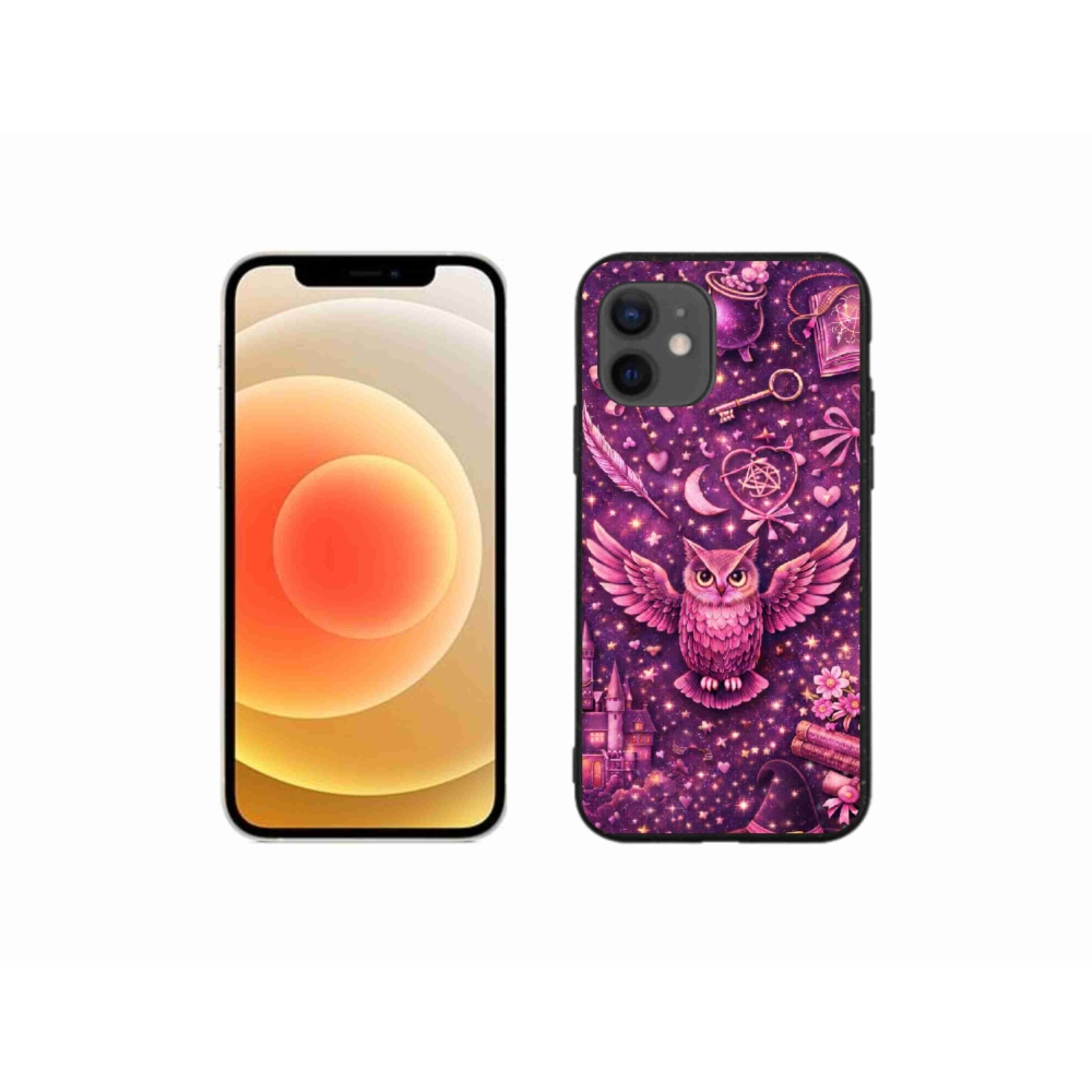 Gelový kryt mmCase na iPhone 12 Mini - magický svět