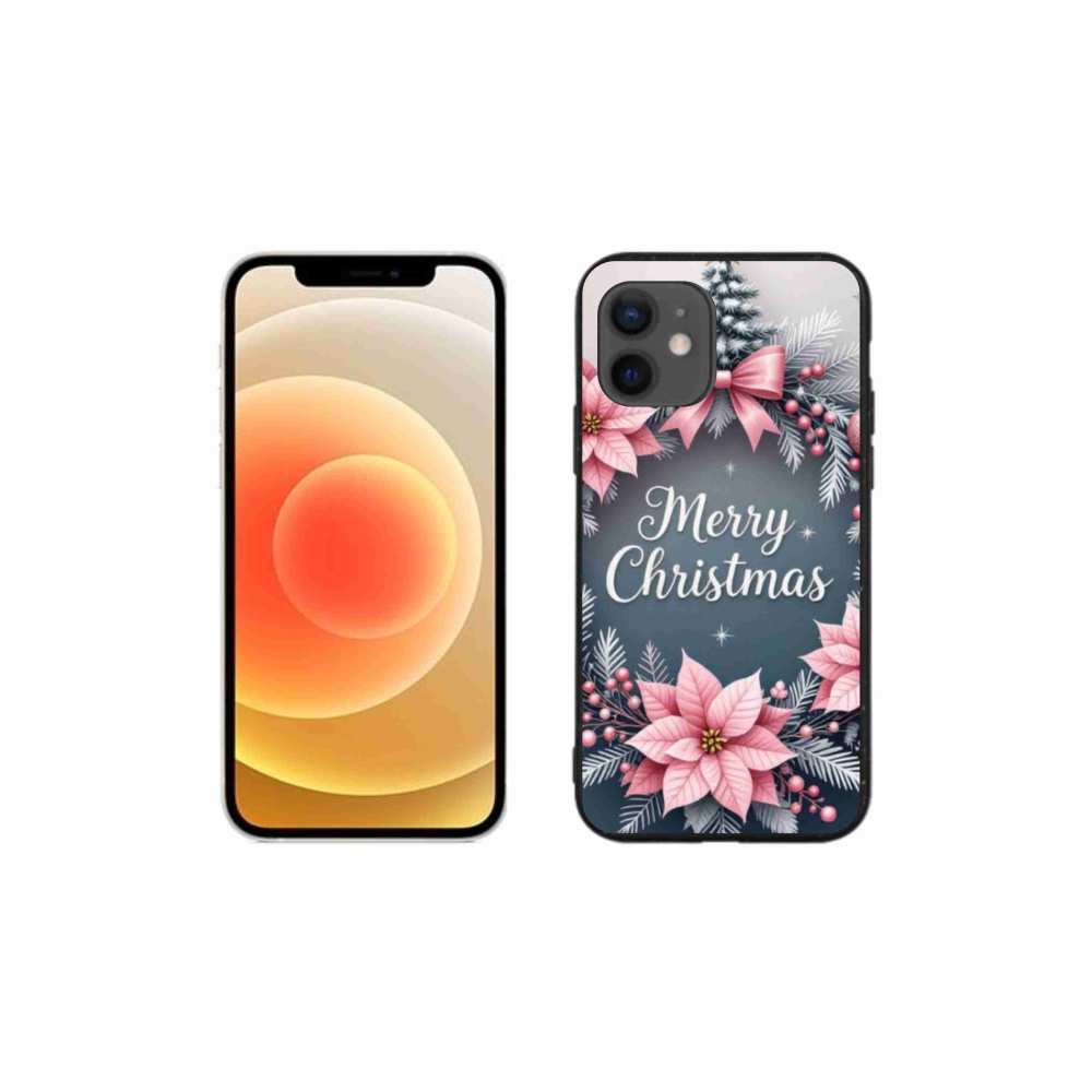 Gelový kryt mmCase na iPhone 12 Mini - merry christmas