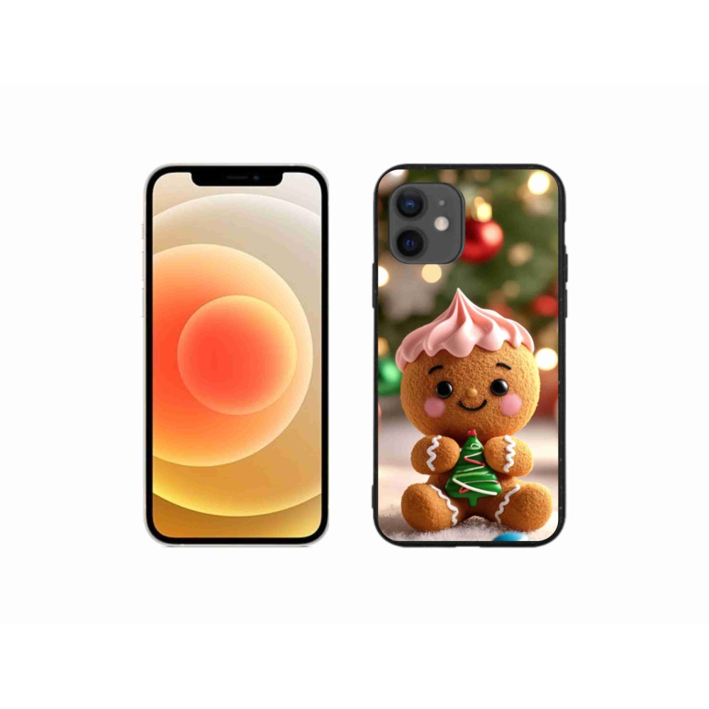 Gelový kryt mmCase na iPhone 12 Mini - perníček