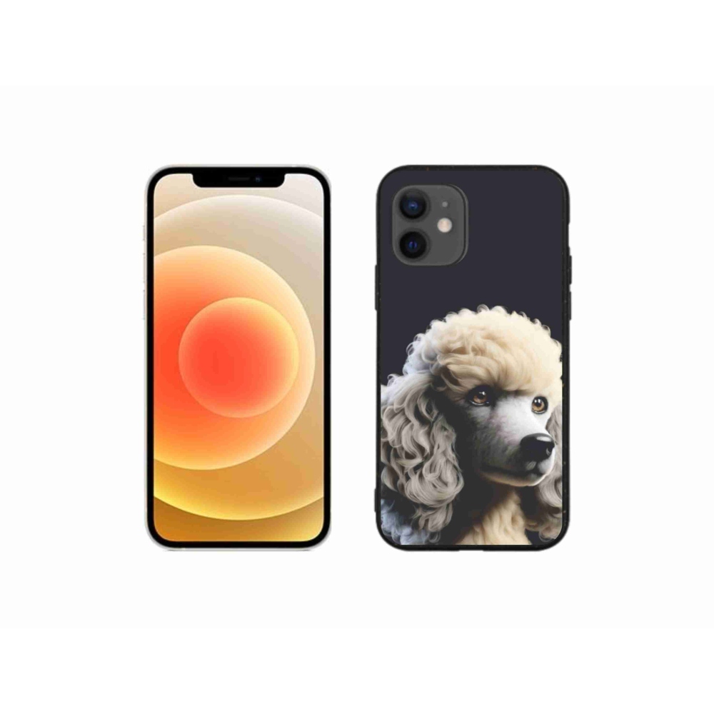 Gelový kryt mmCase na iPhone 12 Mini - pudl