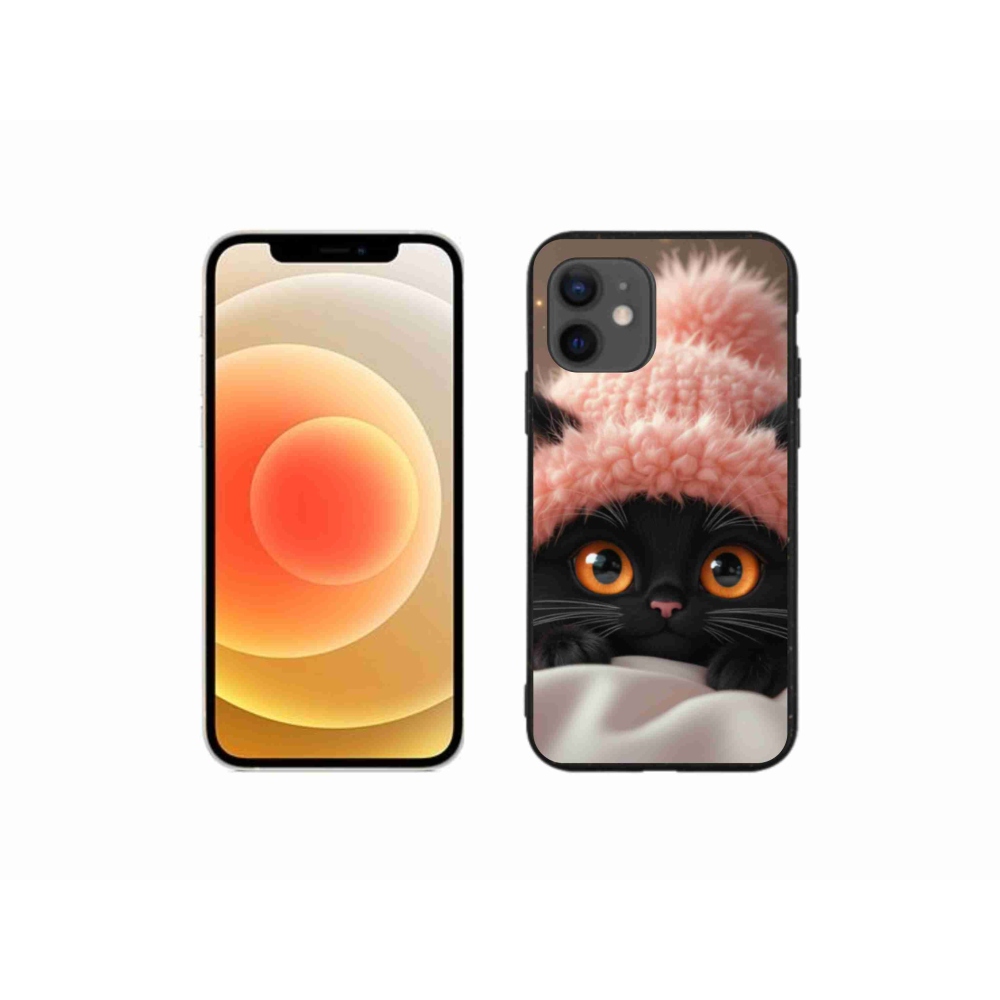 Gelový kryt mmCase na iPhone 12 Mini - roztomilé kotě 7