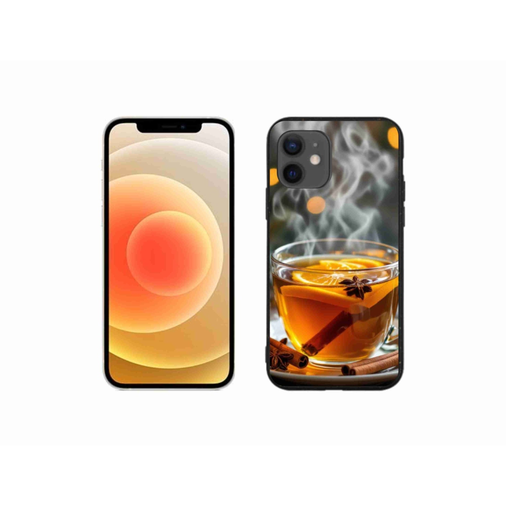 Gelový kryt mmCase na iPhone 12 Mini - vánoční punč