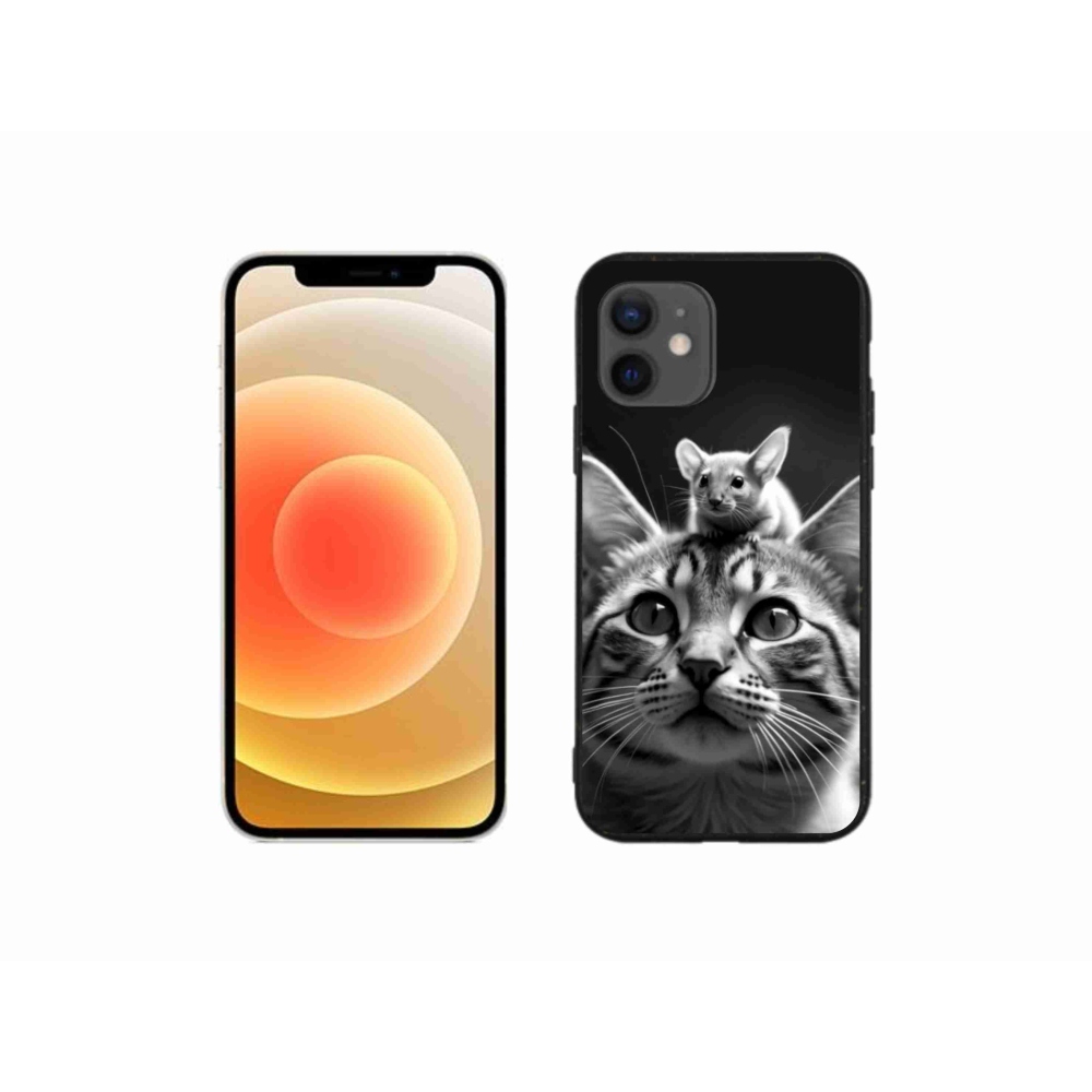 Gelový kryt mmCase na iPhone 12 Mini - zvířecí přátelství 2