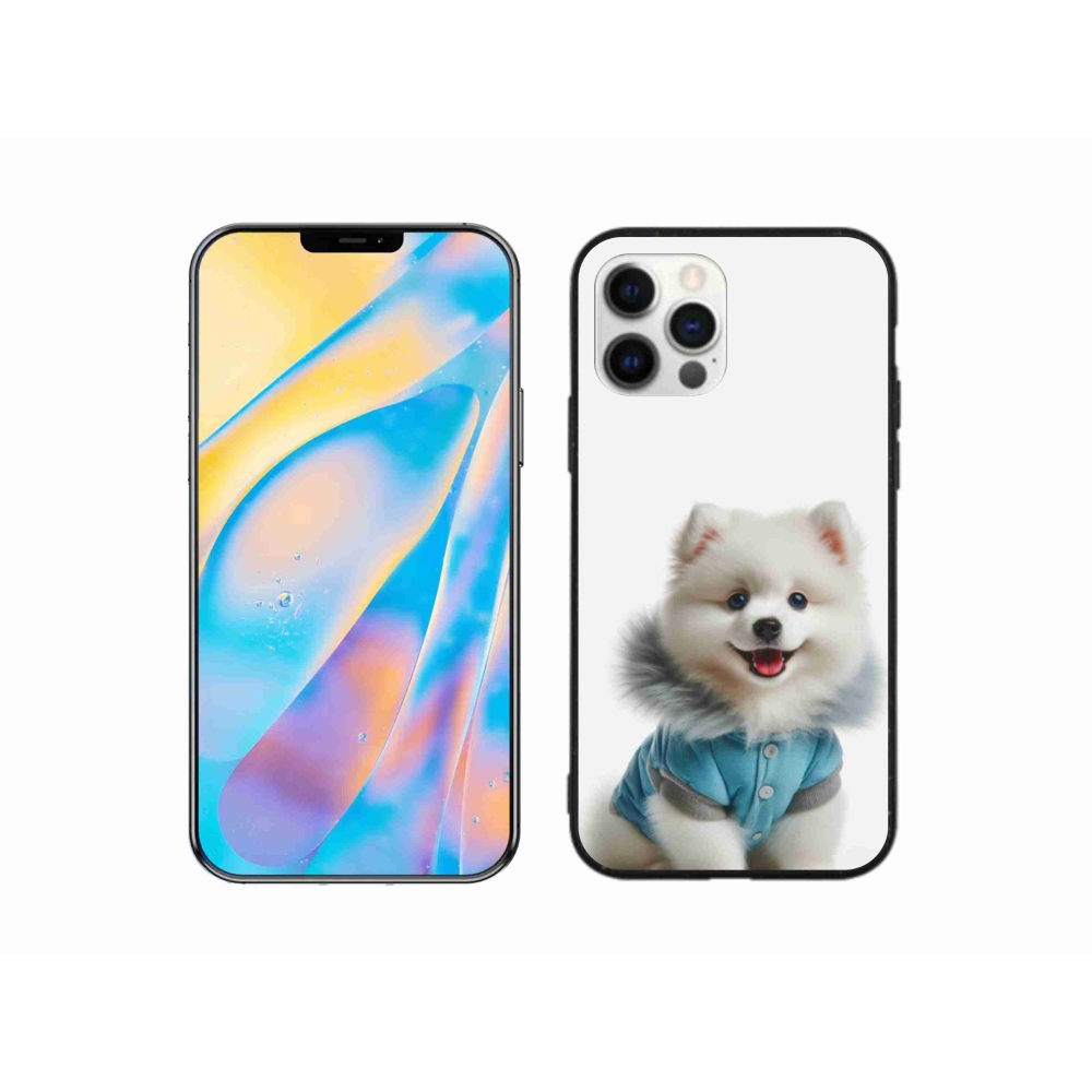 Gelový kryt mmCase na iPhone 12 - pomeranian