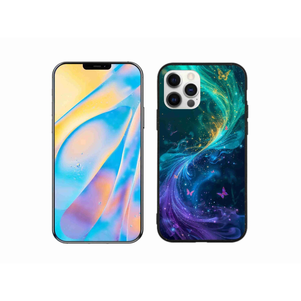 Gelový kryt mmCase na iPhone 12 Pro - abstraktní motiv 31