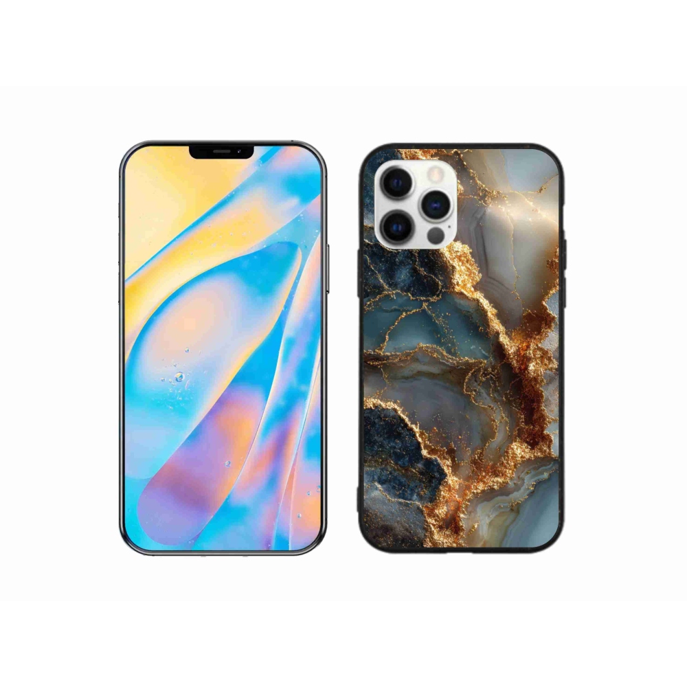 Gelový kryt mmCase na iPhone 12 Pro - abstraktní motiv 33