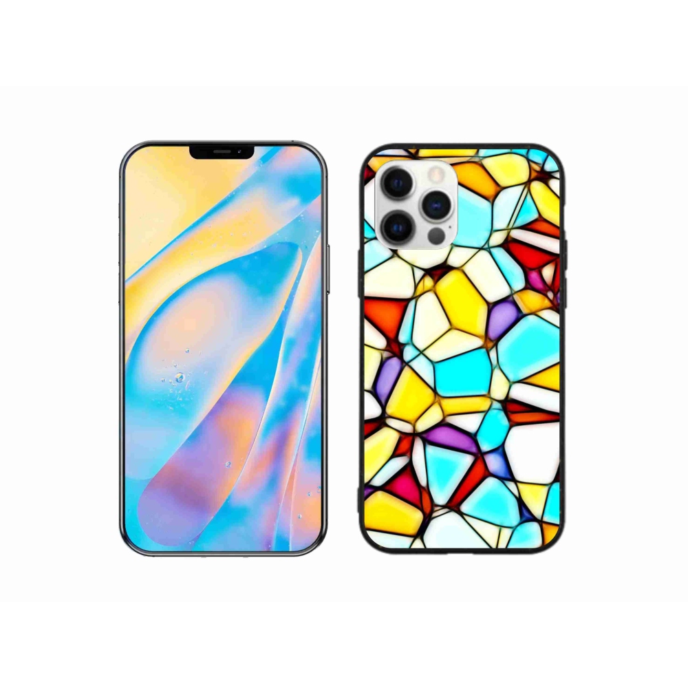 Gelový kryt mmCase na iPhone 12 Pro - abstraktní motiv 40