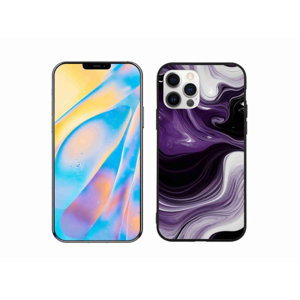 Gelový kryt mmCase na iPhone 12 Pro - abstraktní motiv 46