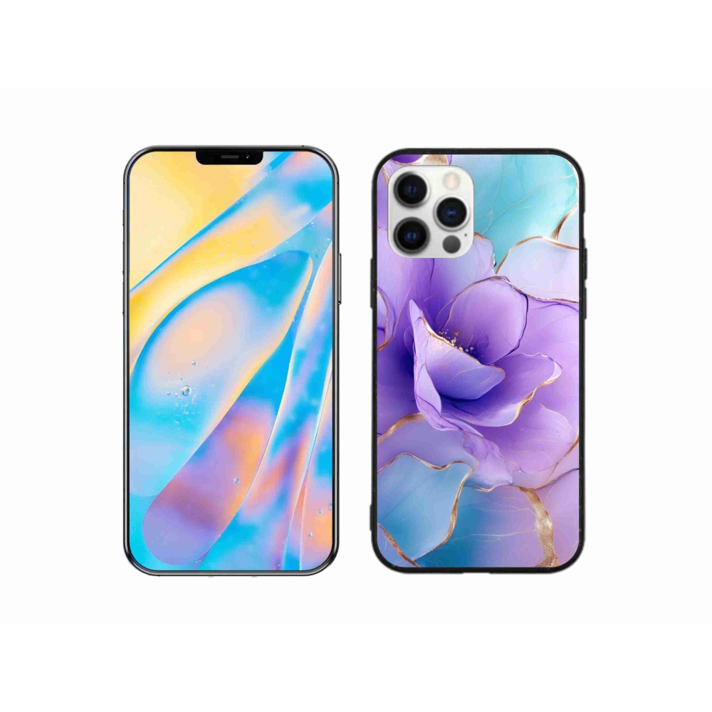 Gelový kryt mmCase na iPhone 12 Pro - abstraktní motiv 52
