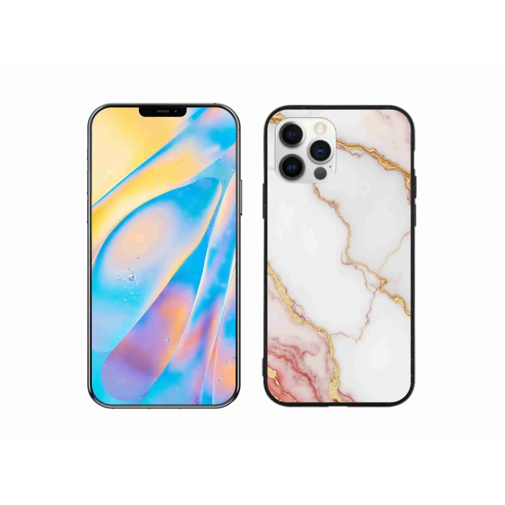 Gelový kryt mmCase na iPhone 12 Pro - abstraktní motiv 53