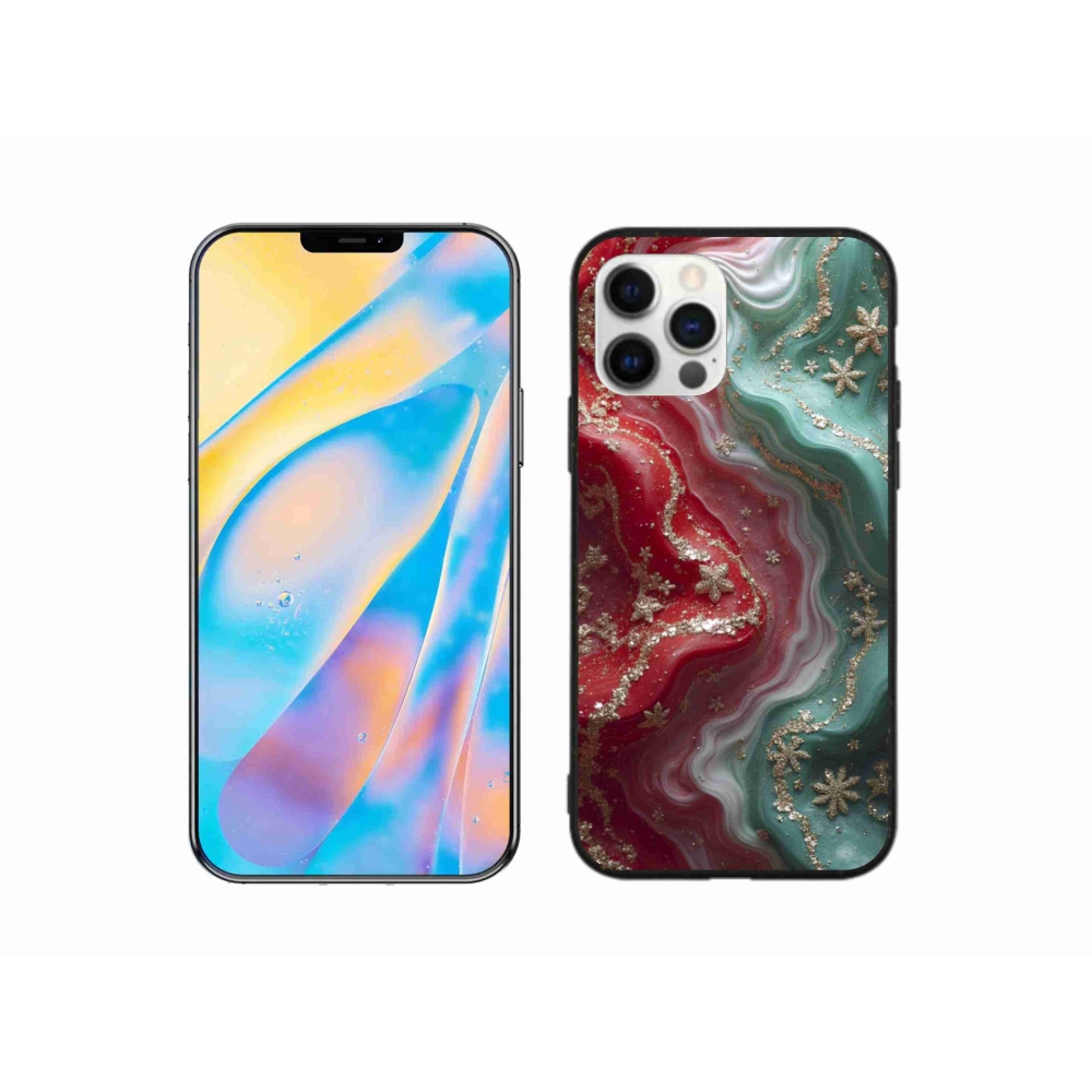 Gelový kryt mmCase na iPhone 12 Pro - abstraktní motiv 54