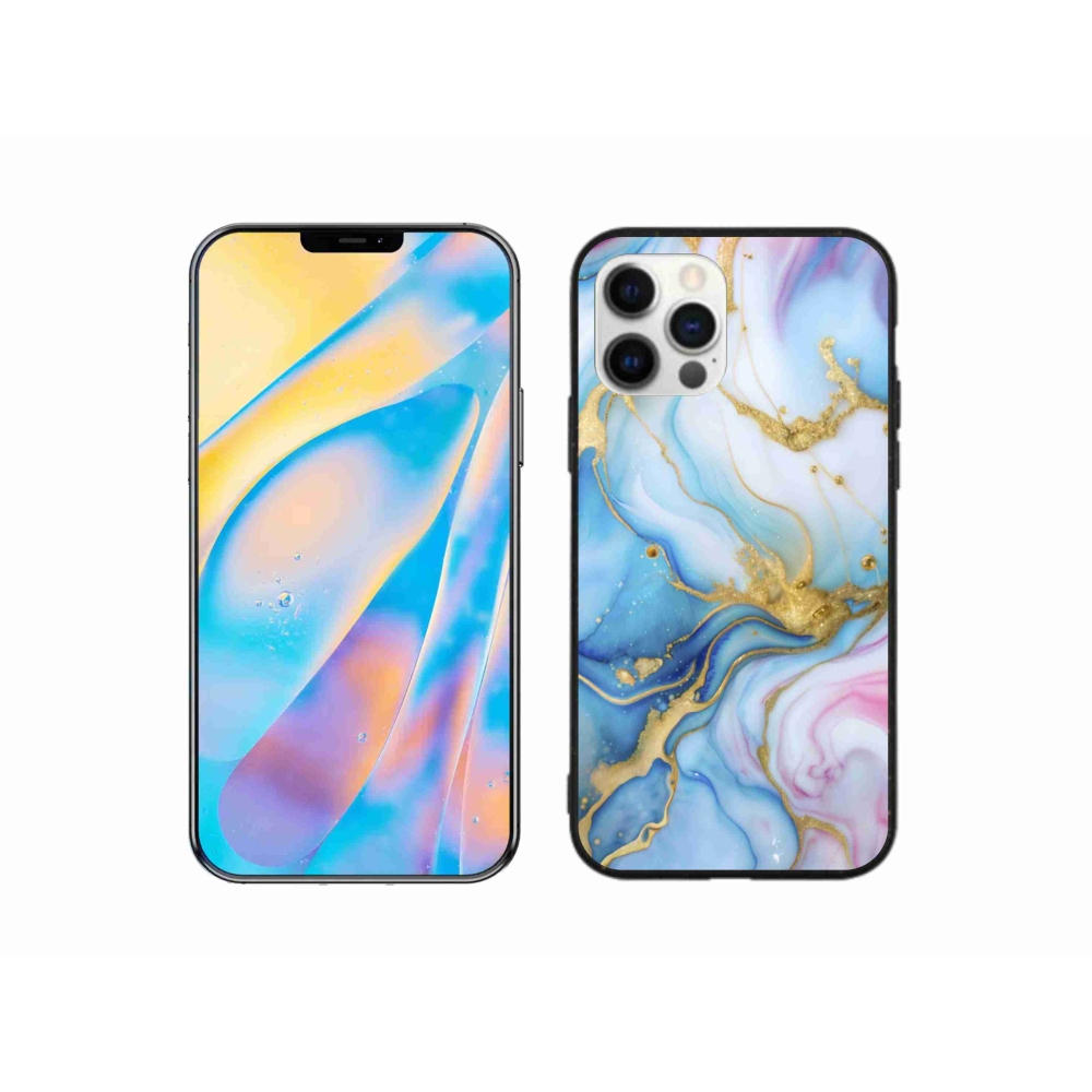 Gelový kryt mmCase na iPhone 12 Pro - abstraktní motiv 61