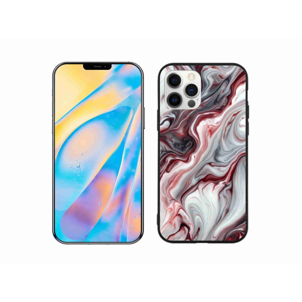Gelový kryt mmCase na iPhone 12 Pro - abstraktní motiv 64