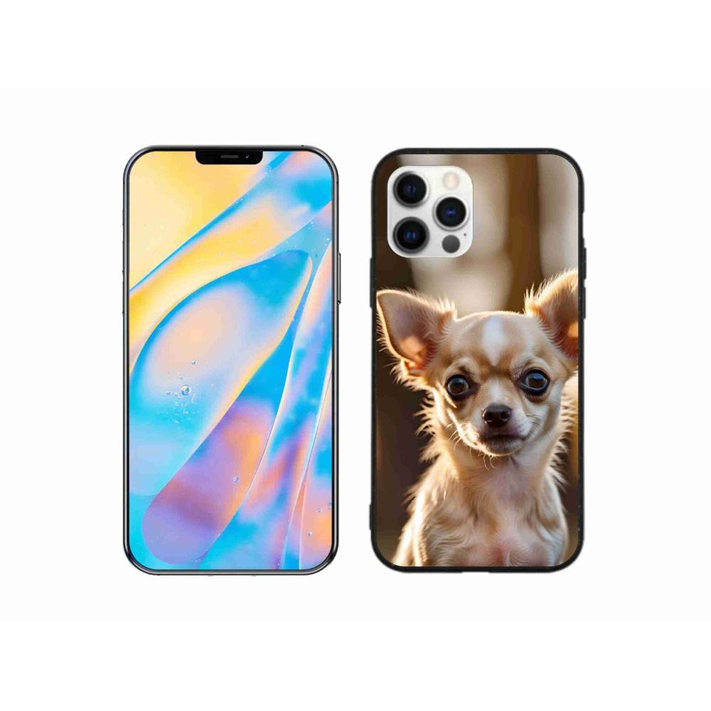 Gelový kryt mmCase na iPhone 12 Pro - čivava 6
