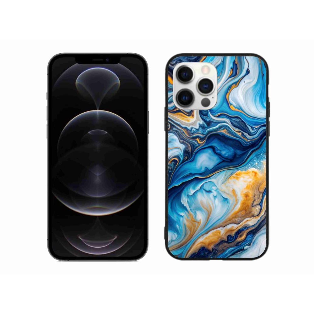 Gelový kryt mmCase na iPhone 12 Pro Max - abstraktní motiv 34