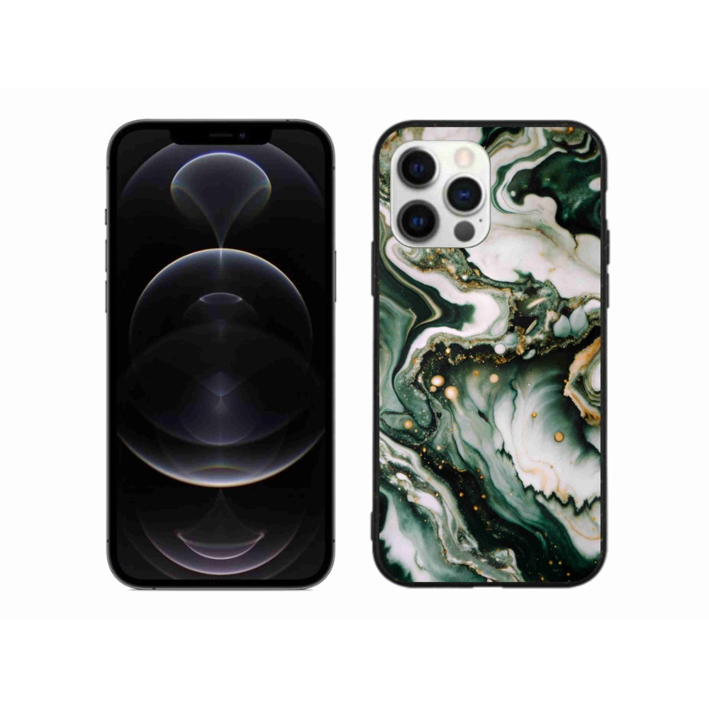 Gelový kryt mmCase na iPhone 12 Pro Max - abstraktní motiv 38