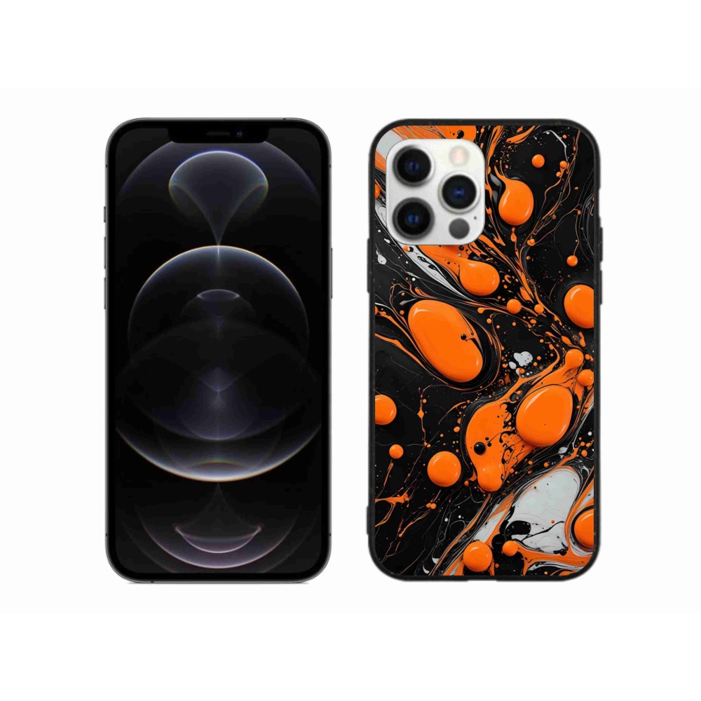 Gelový kryt mmCase na iPhone 12 Pro Max - abstraktní motiv 41