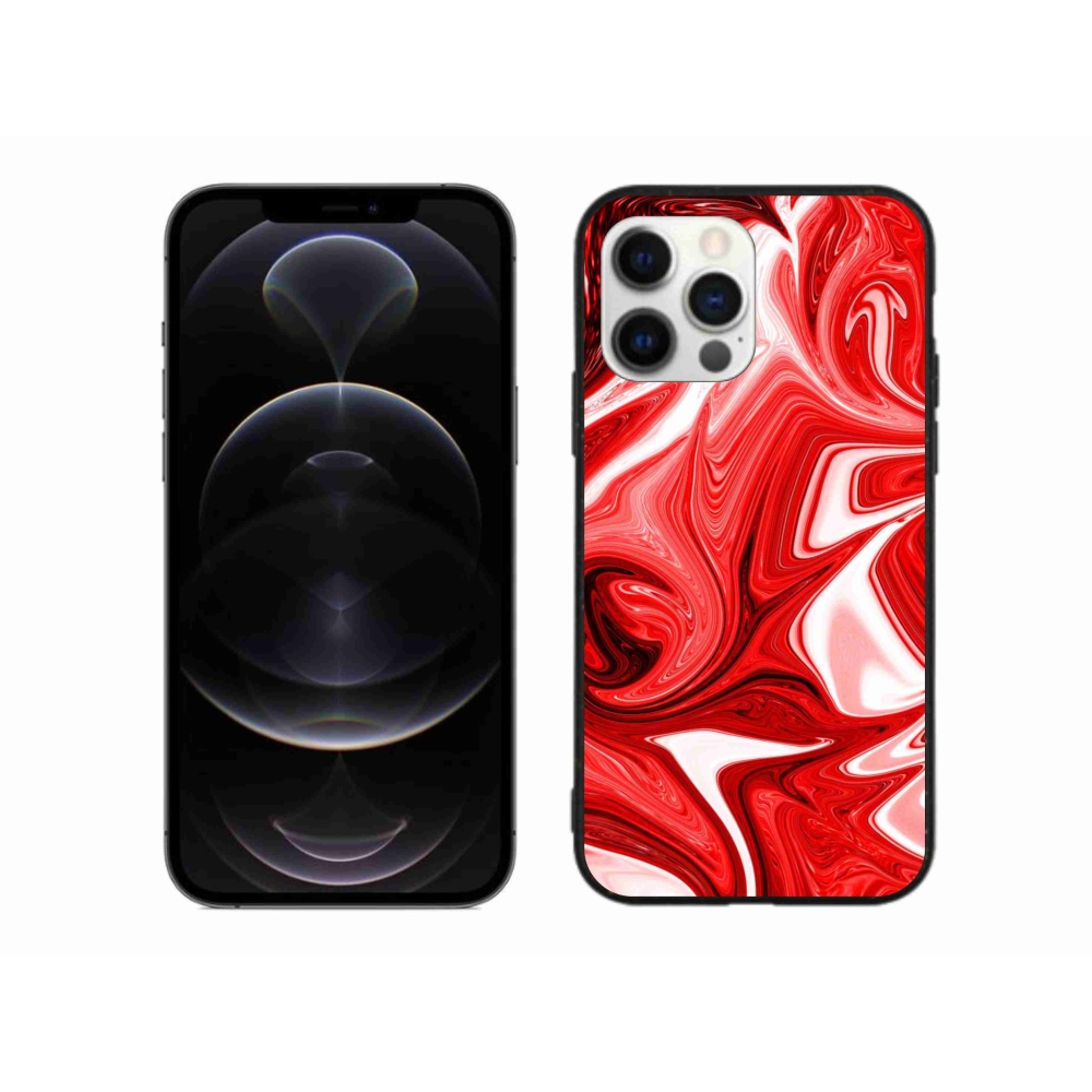 Gelový kryt mmCase na iPhone 12 Pro Max - abstraktní motiv 43