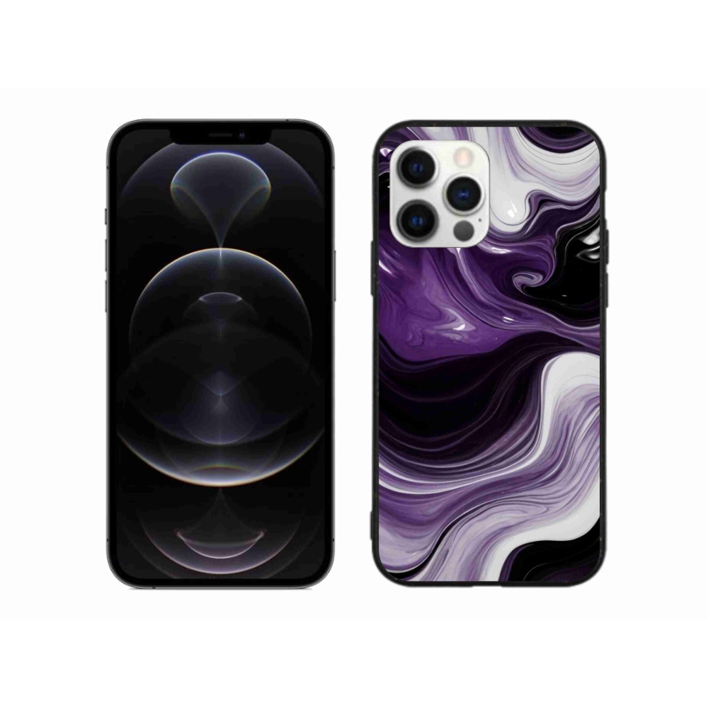 Gelový kryt mmCase na iPhone 12 Pro Max - abstraktní motiv 46