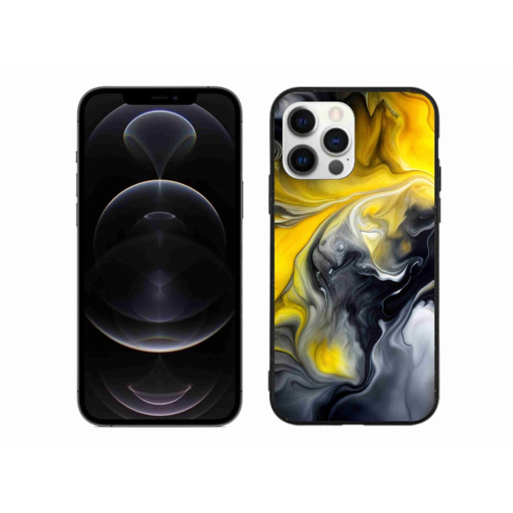 Gelový kryt mmCase na iPhone 12 Pro Max - abstraktní motiv 60