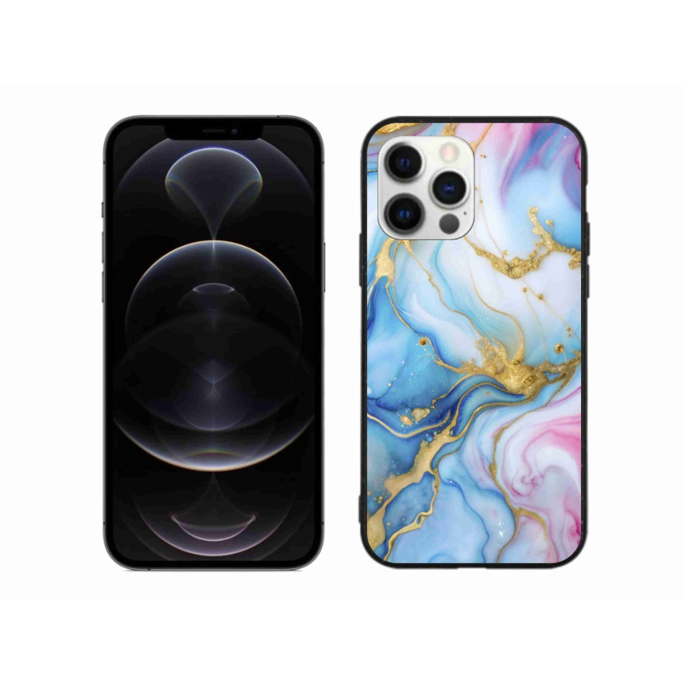 Gelový kryt mmCase na iPhone 12 Pro Max - abstraktní motiv 61