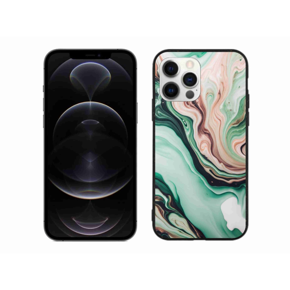 Gelový kryt mmCase na iPhone 12 Pro Max - abstraktní motiv 62