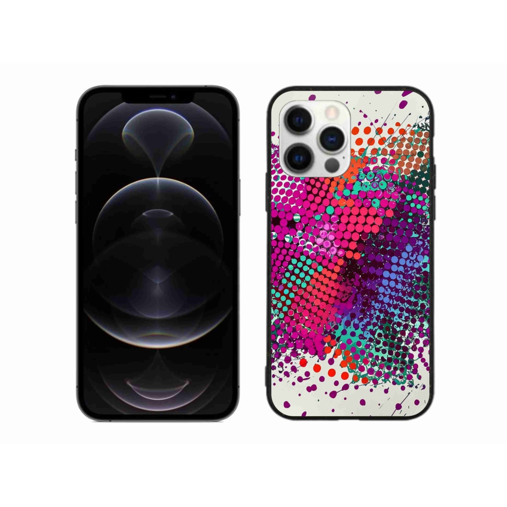 Gelový kryt mmCase na iPhone 12 Pro Max - abstraktní motiv 65