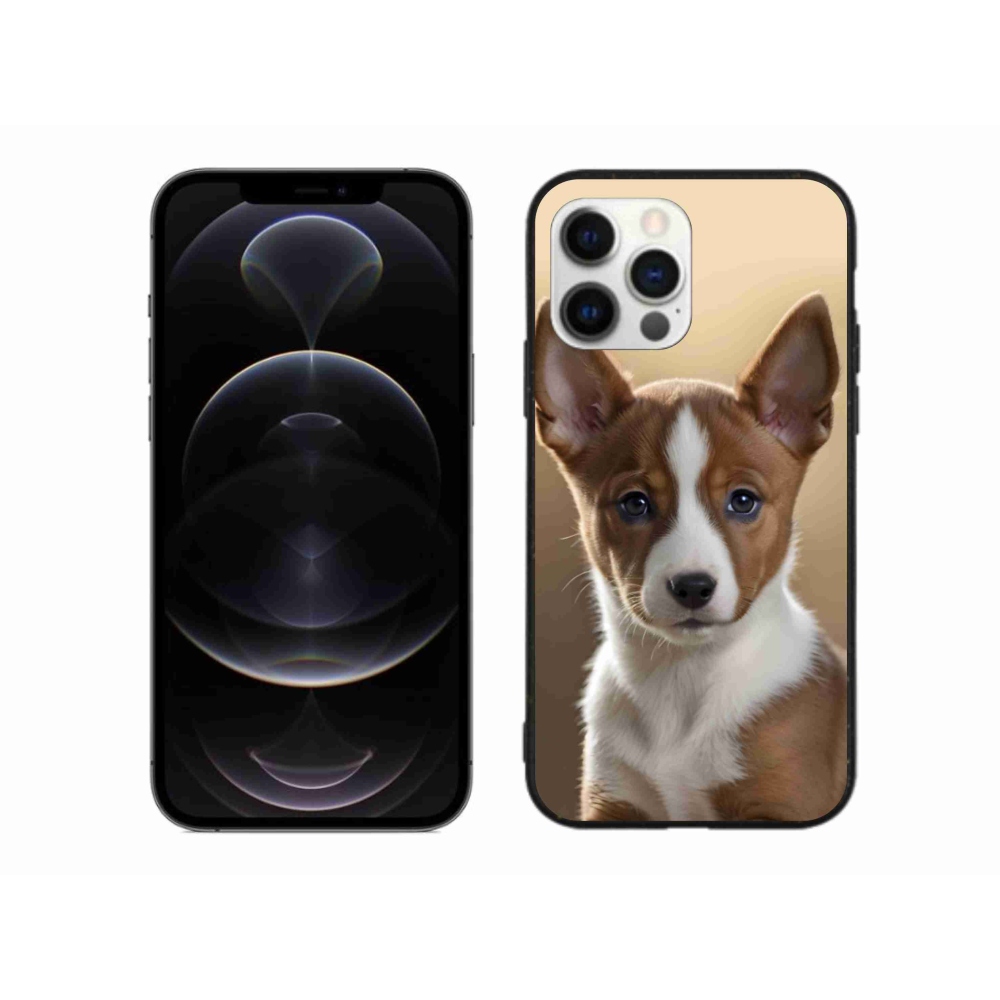Gelový kryt mmCase na iPhone 12 Pro Max - basenji