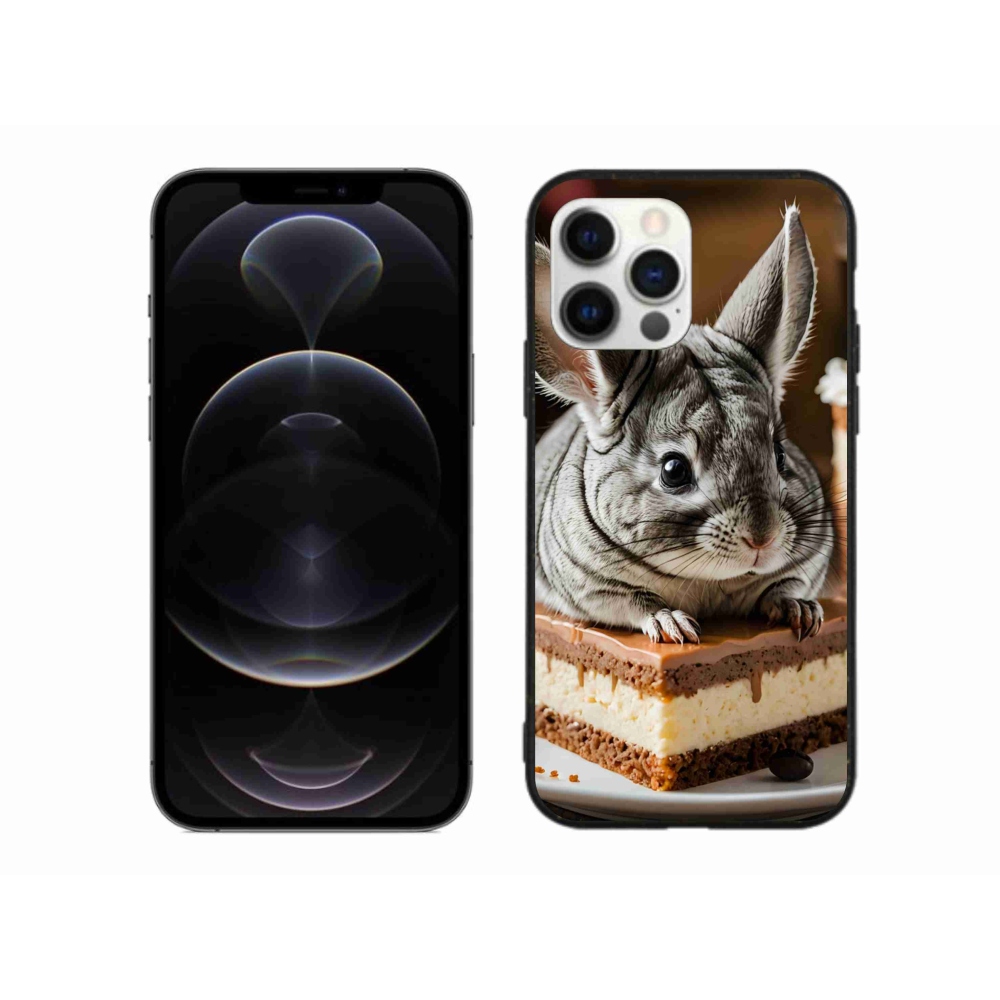 Gelový kryt mmCase na iPhone 12 Pro Max - činčila