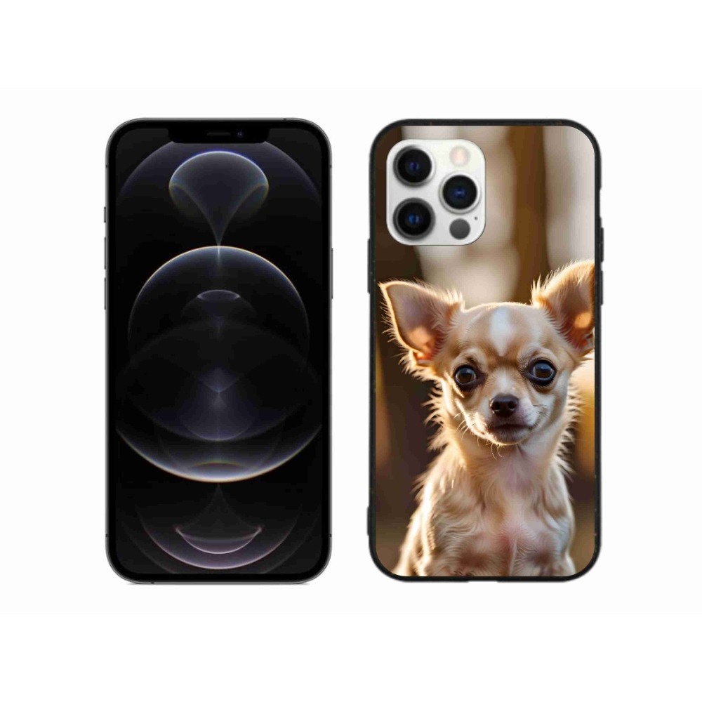 Gelový kryt mmCase na iPhone 12 Pro Max - čivava 6